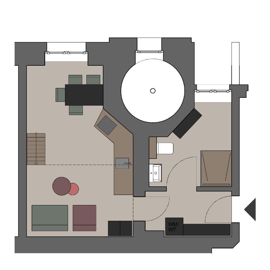 Loftbruecke, Apartment Am Platz Der Luftbruecke Berlin Luaran gambar